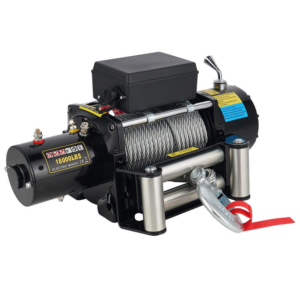 18000 LB. 12V TRUCK WINCH WITH STEEL ROPE 图5