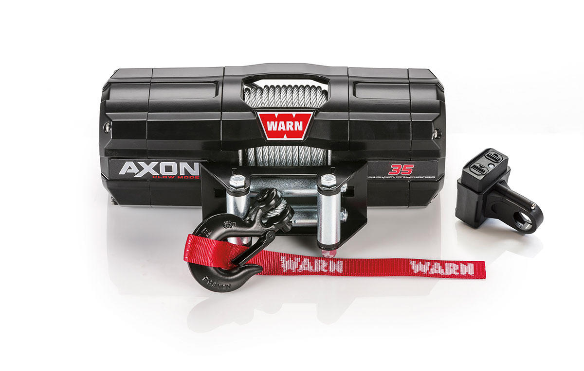 AXON Plow Mode 35 Powersports Winch 图2