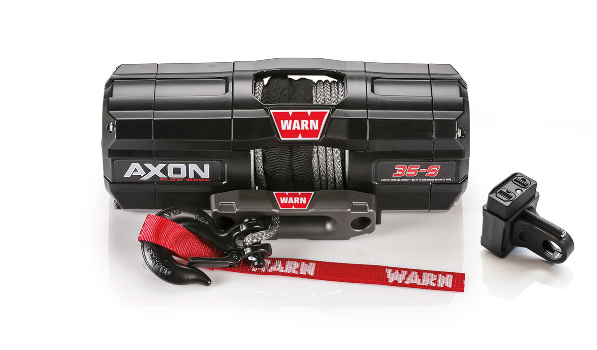 AXON Plow Mode 35-S Powersports Winch 图2