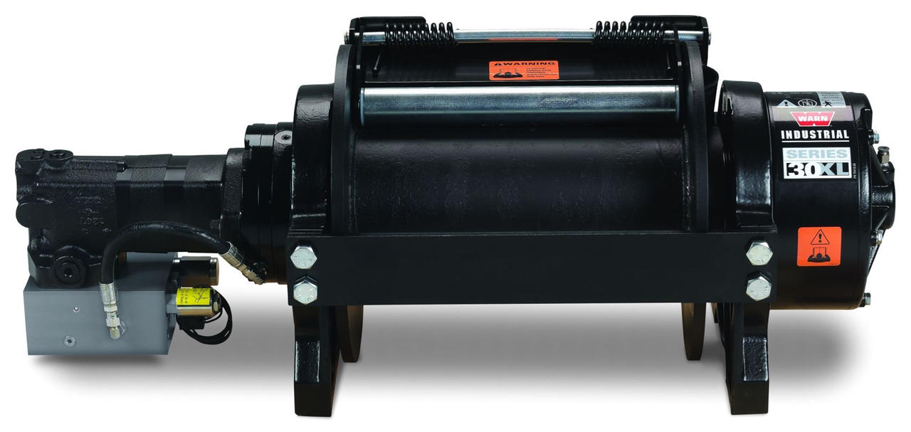 Series 30XL Hydraulic Winch, Standard Drum, Air Clutch - 30,000 lb