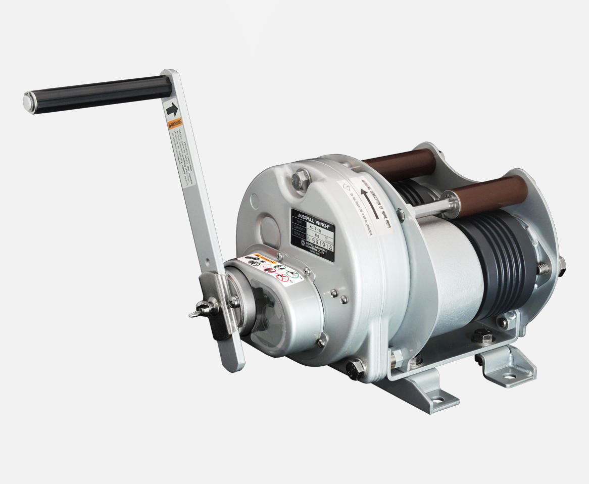MAXPULL ME-5-SI-B : 500kgf (1,100lbs) mechanical brake type