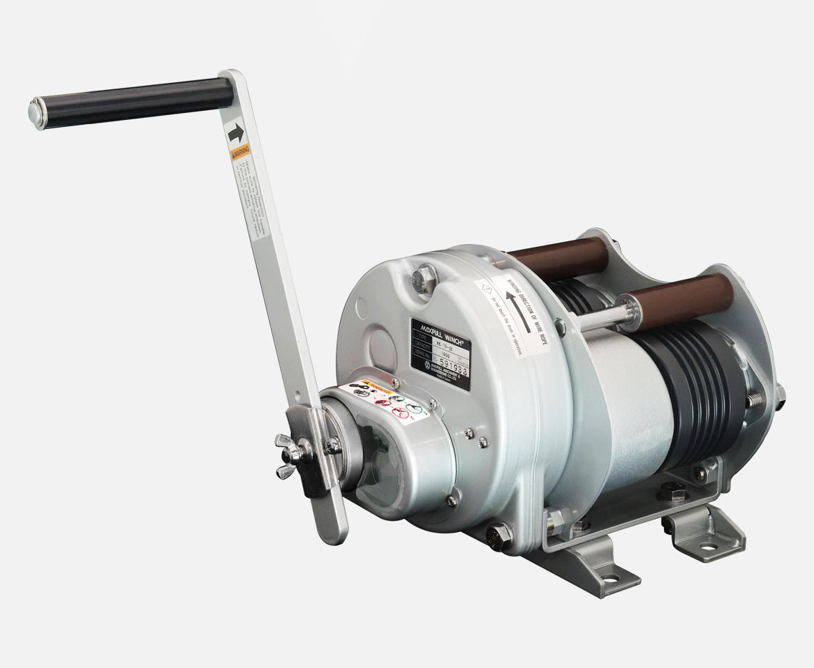MAXPULL ME-10-SI-B : 1,000kgf (2,200lbs) mechanical brake type